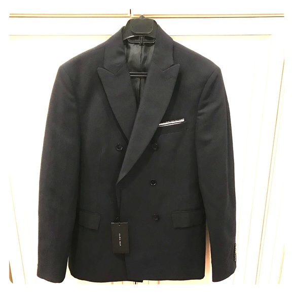 zara man double breasted blazer